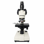 PW80 trinocular compound microscope, front view
